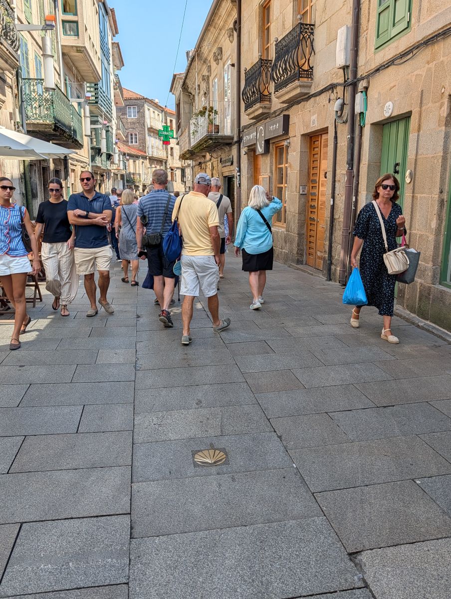 Walking the Camino through Pontevedra